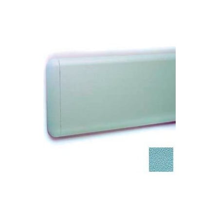 Pawling Wall Guard W/Rounded Top & Bottom Edges, Plastic Clip Retainer System, 7-3/4"H x 12'L, Stormy BL WG-8C-12-382